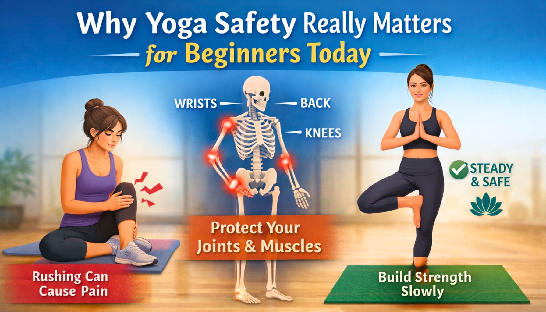 Yoga Safety Tips for Beginners to Prevent Injury