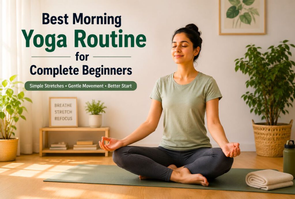 best morning yoga routine for complete beginners