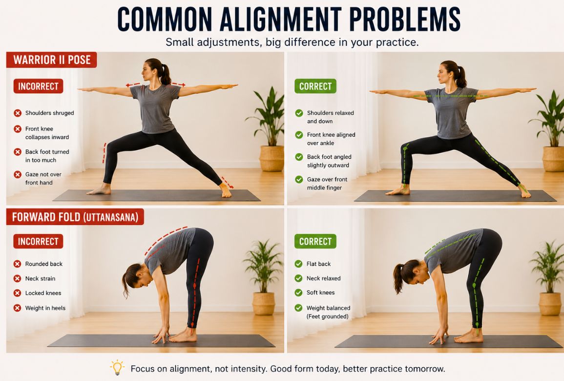yoga mistakes beginners must avoid