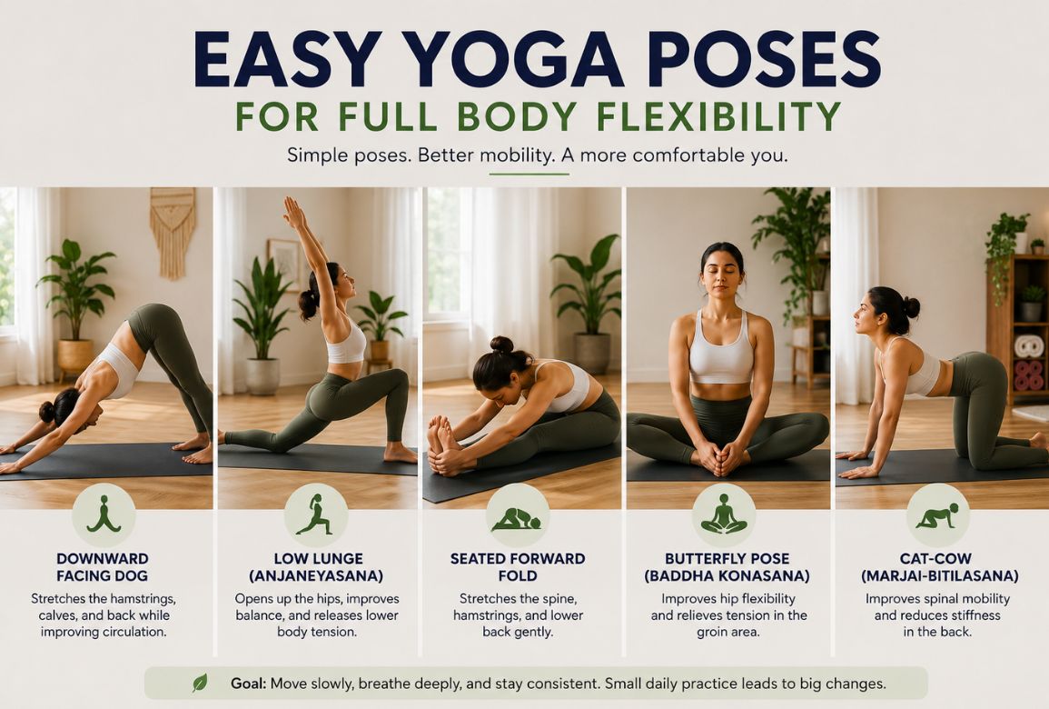 Yoga Poses for Flexibility