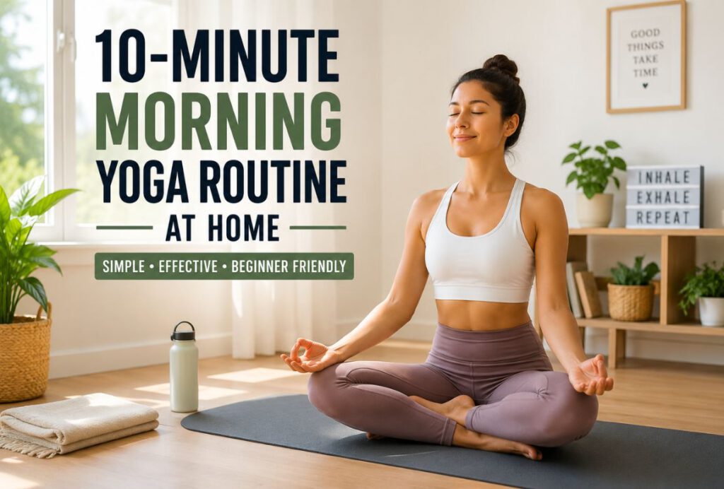 10-Minute Morning Yoga Routine at Home