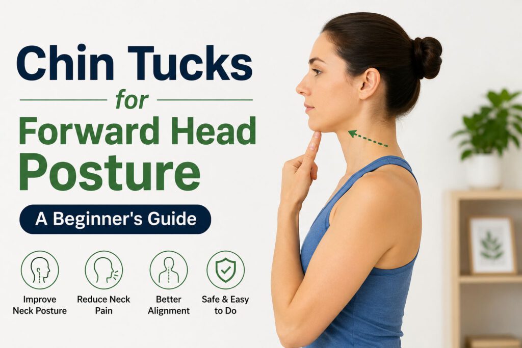 Chin Tucks for Forward Head Posture
