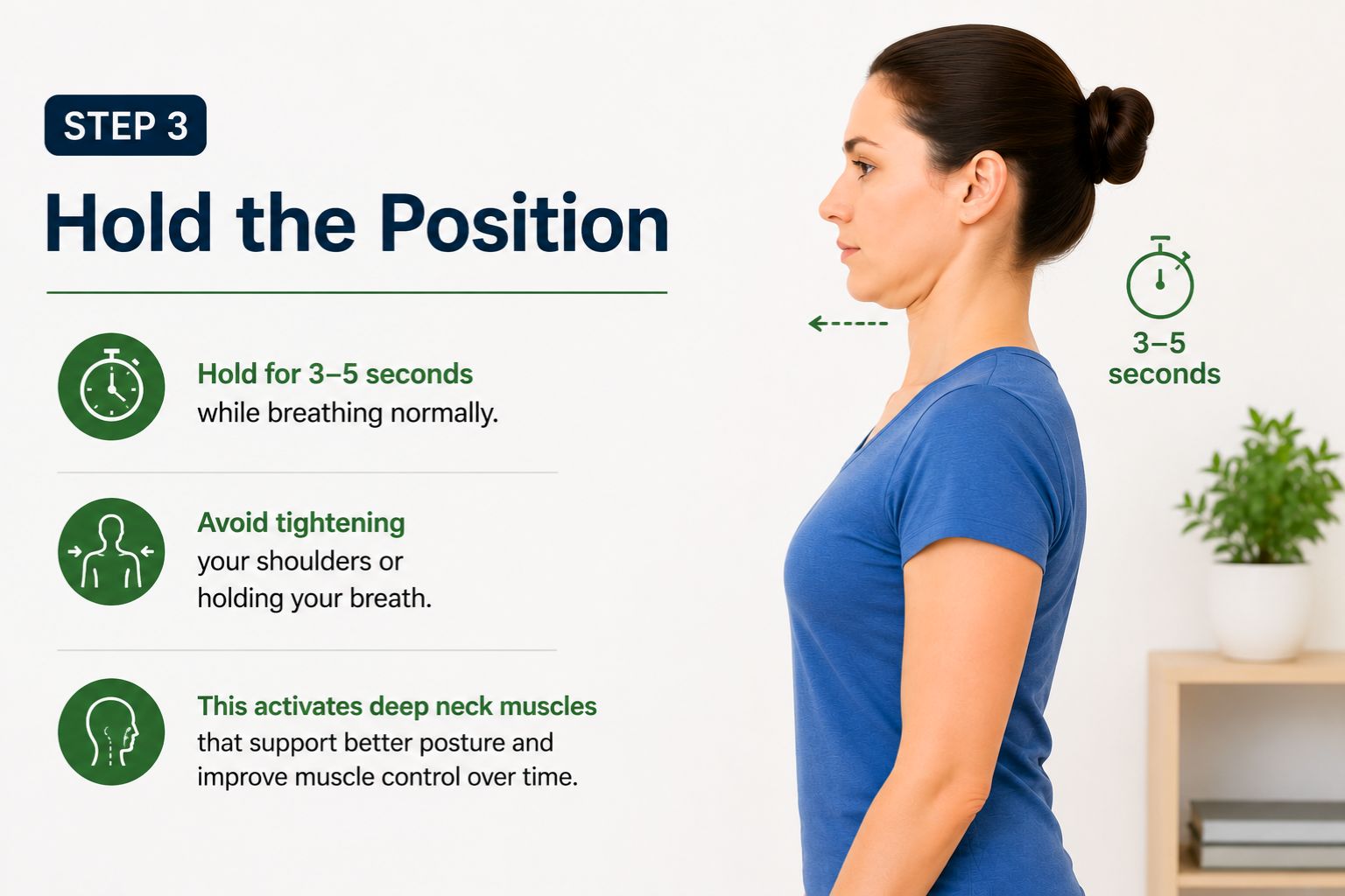 Chin Tucks for Forward Head Posture