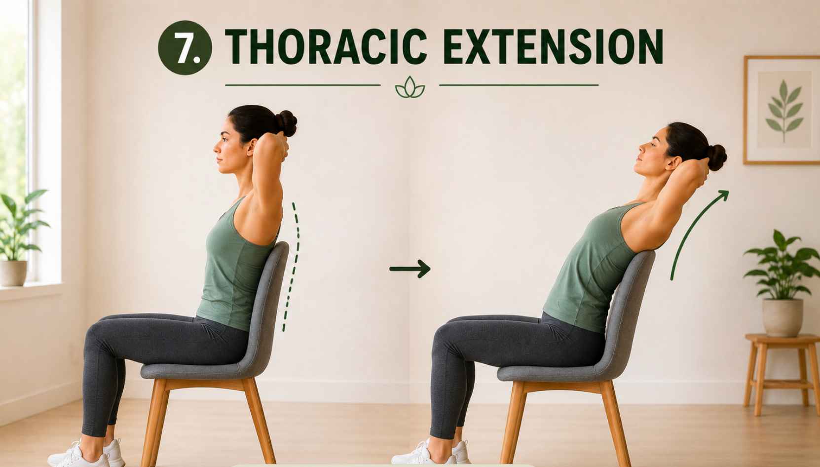 morning stretches for a stiff neck