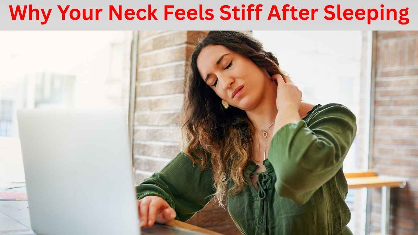 morning stretches for a stiff neck