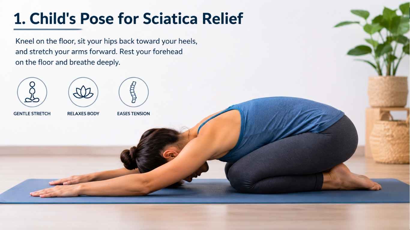 yoga exercises for sciatica pain relief at home