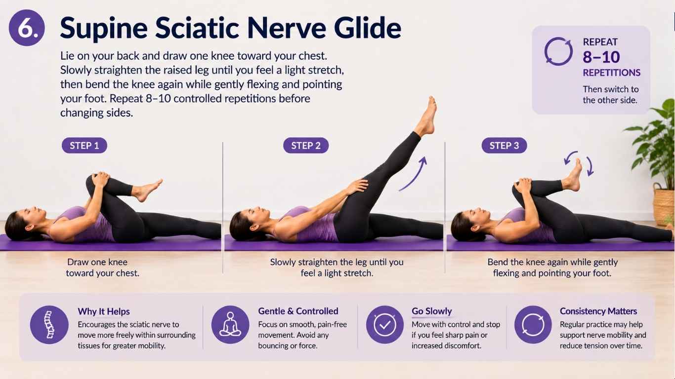 yoga exercises for sciatica pain relief at home