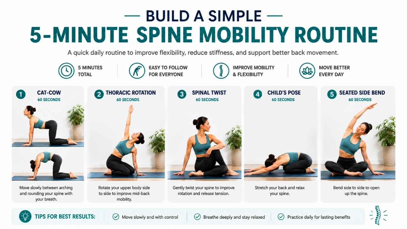 spine mobility exercises for better back movement