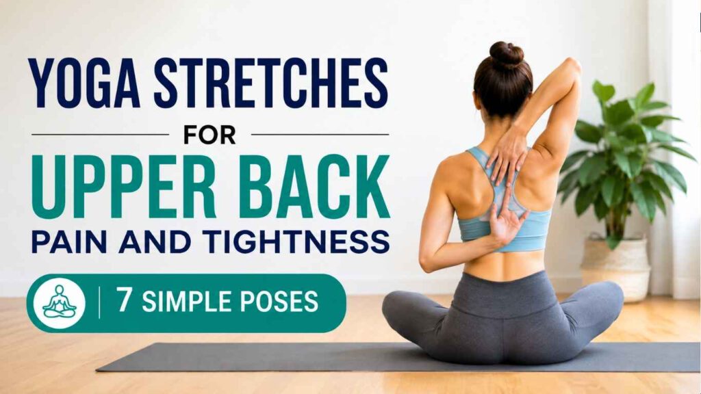 yoga stretches for upper back pain and tightness