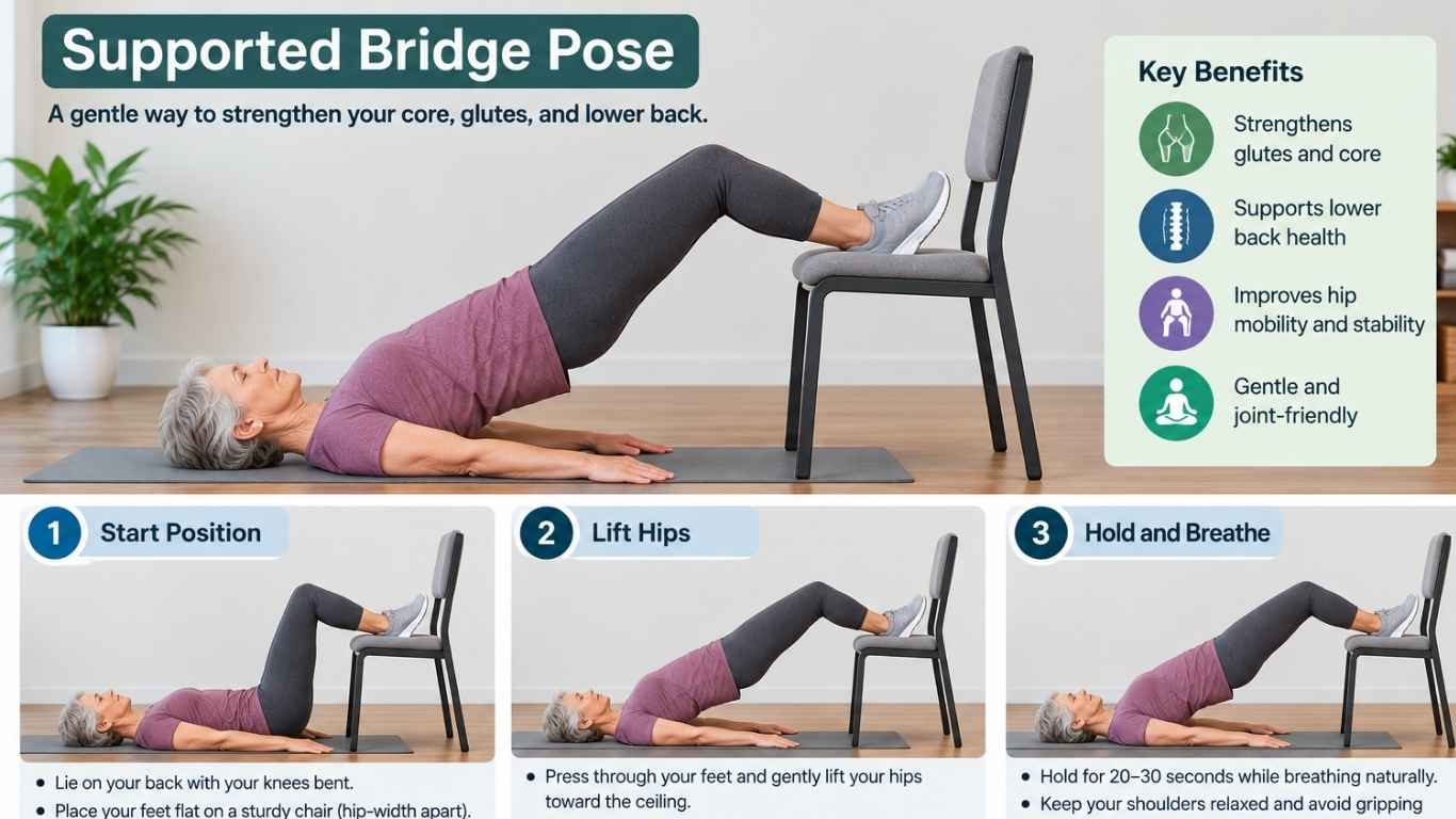 low impact yoga for seniors