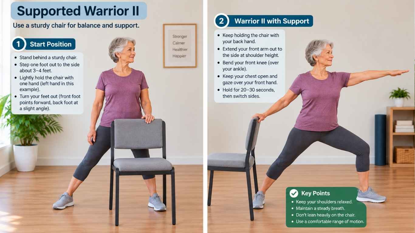 low impact yoga for seniors
